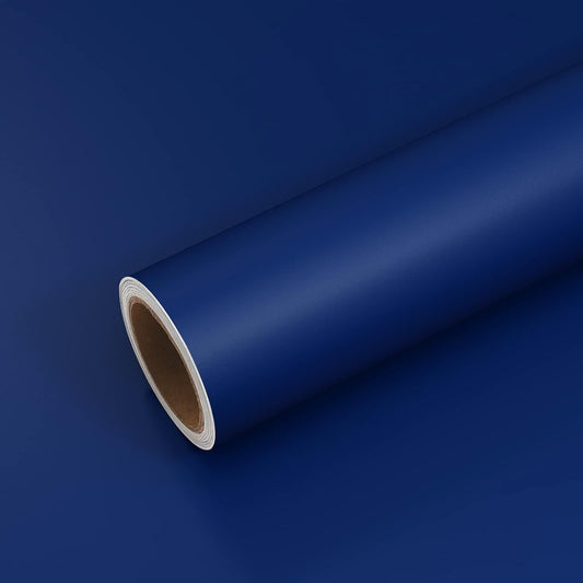 Wallnest Pure Solid Teal Blue Matt Wallpaper Solid Colour Self Adhesive Peel and Stick for Walls, Kitchen Tabletop, Almirah, Furniture, Office Decorative Self Adhesive Removable