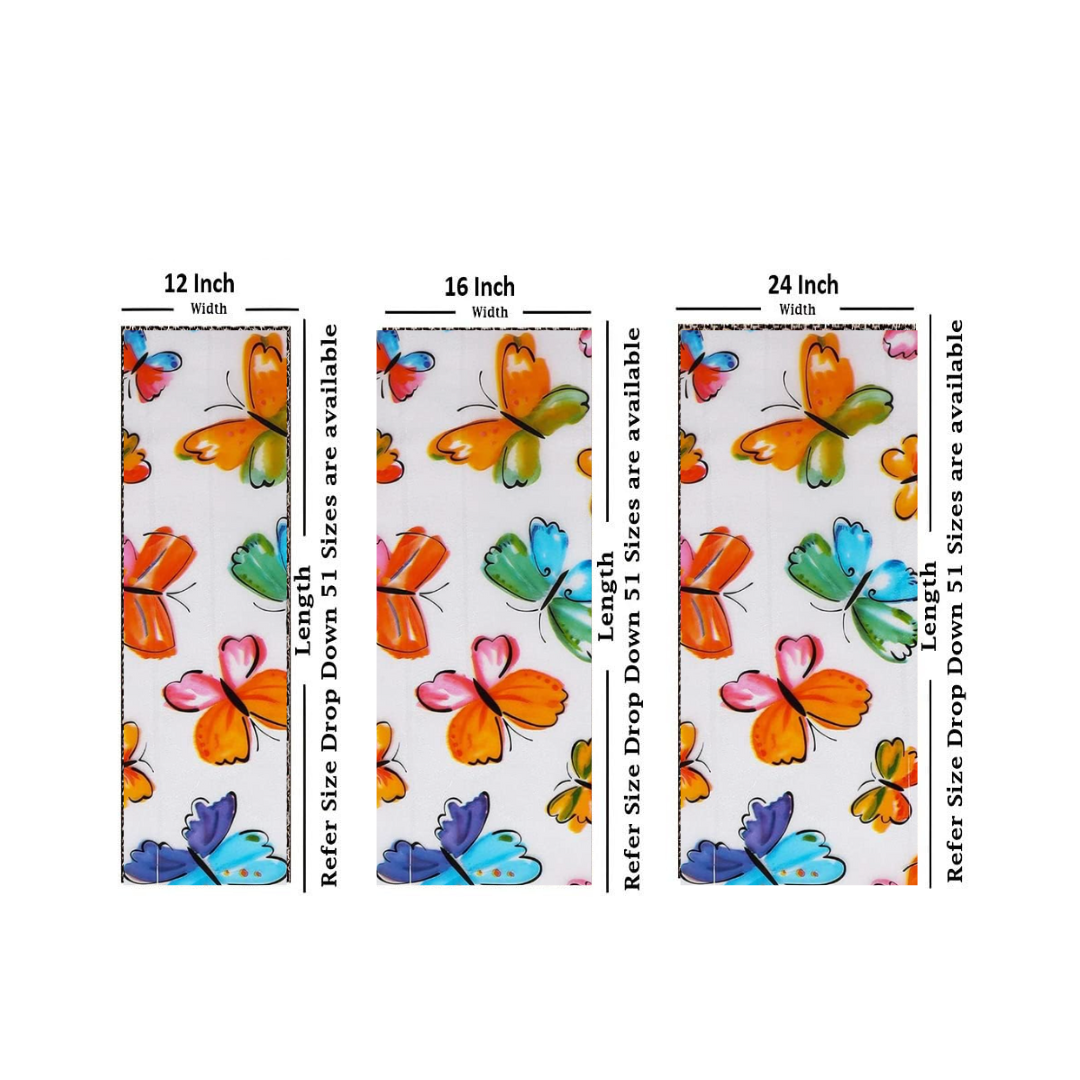 Wallnest Privacy Window Film Window Frosting Film Window Sticker New Pattern Frosted Vinyl Sheets for Front Door Bathroom Sidelight Small Windows Decorative Butterflies