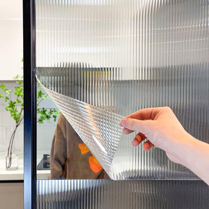 Wallnest Privacy Film, Frosted Glass Self Adhesive Window Sticker, Opaque Sun Blocking Vinyl for Home Shower Bathroom, Frosted Privacy Window Cover for Home & Office Decorative Film