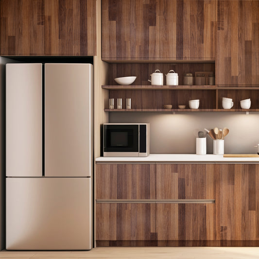 Wallnest self Adhesive Wood Grain Vinyl Wallpaper Stickers Home Adhesive Wallpaper Shelf Liner, Furniture, Almirah, Table Top, Wardrobe, Kitchen Cupboard Decal Waterproof