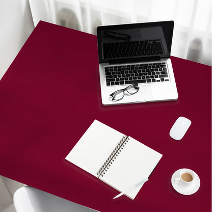 Wallnest Self Adheisve Wallpaper Maroon Glossy Vinyl Waterprof Decorative Wallpaper for Cabinet Kitchen Countertop Glossy Maroon Peel & Stick Vinyl